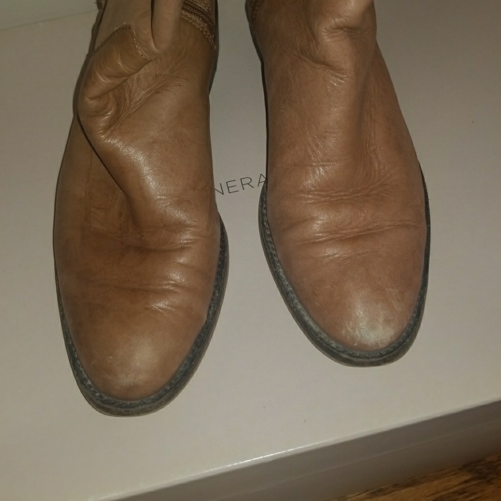 BCBGeneration Brown leather boots 9M - Picture 4 of 8